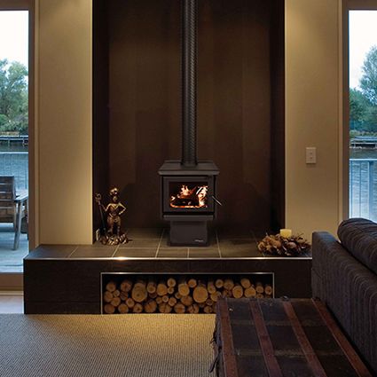 Masport Rosewood Solid Fuel Fire